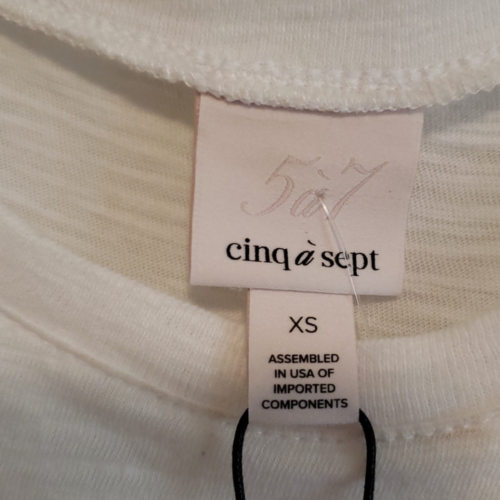 🔥NWT Cinq à sept ruffle top - Picture 4 of 4